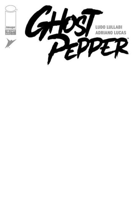 Ghost Pepper #13 Cover F Blank Sketch Variant