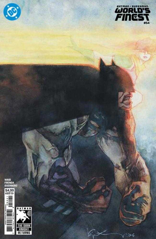 Batman Superman Worlds Finest #54 Cover D Bill Sienkiewicz Dark Knight Returns 40 Th Anniversary Card Stock Variant