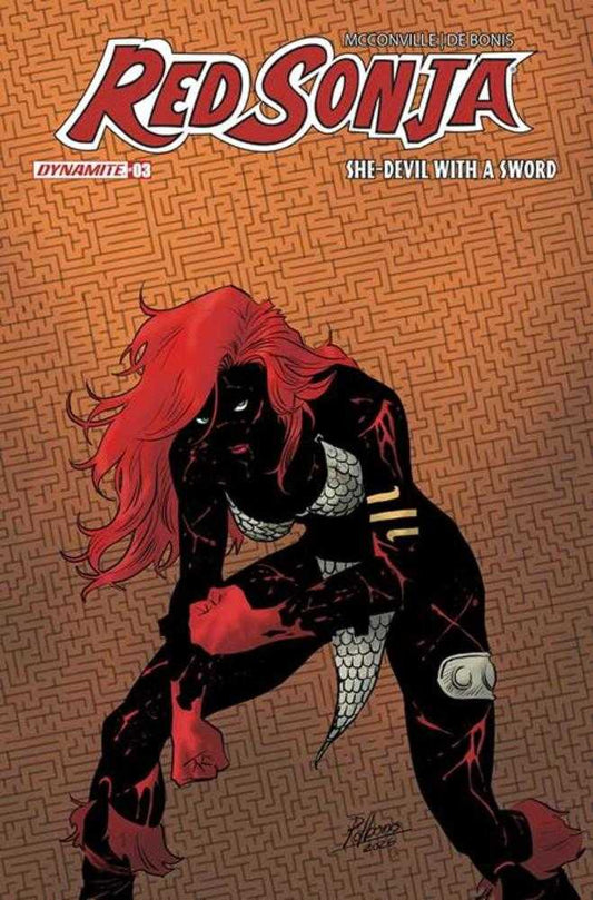 Red Sonja She Devil With A Sword #3 Cover M Pablo De Bonis Absolute Homage Variant