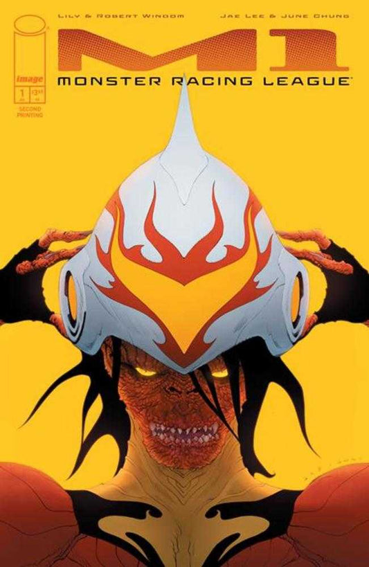 M1 Monster Racing League #1 2nd Printing