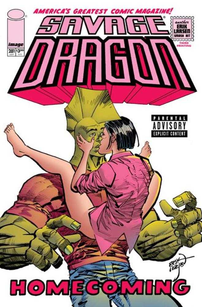 Savage Dragon #281 3rd Printing (Mature)
