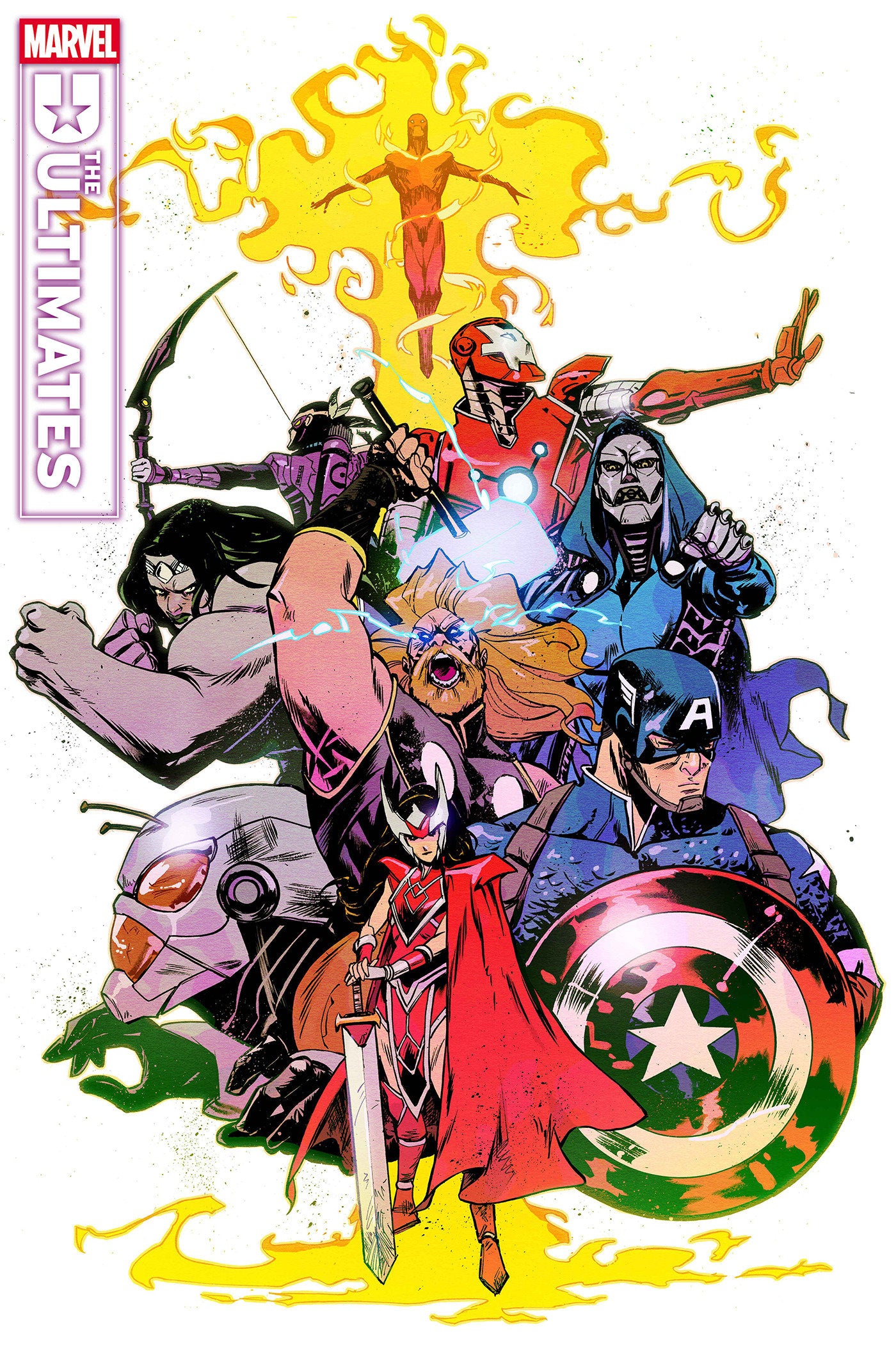 ULTIMATES #12 SANFORD GREENE VARIANT