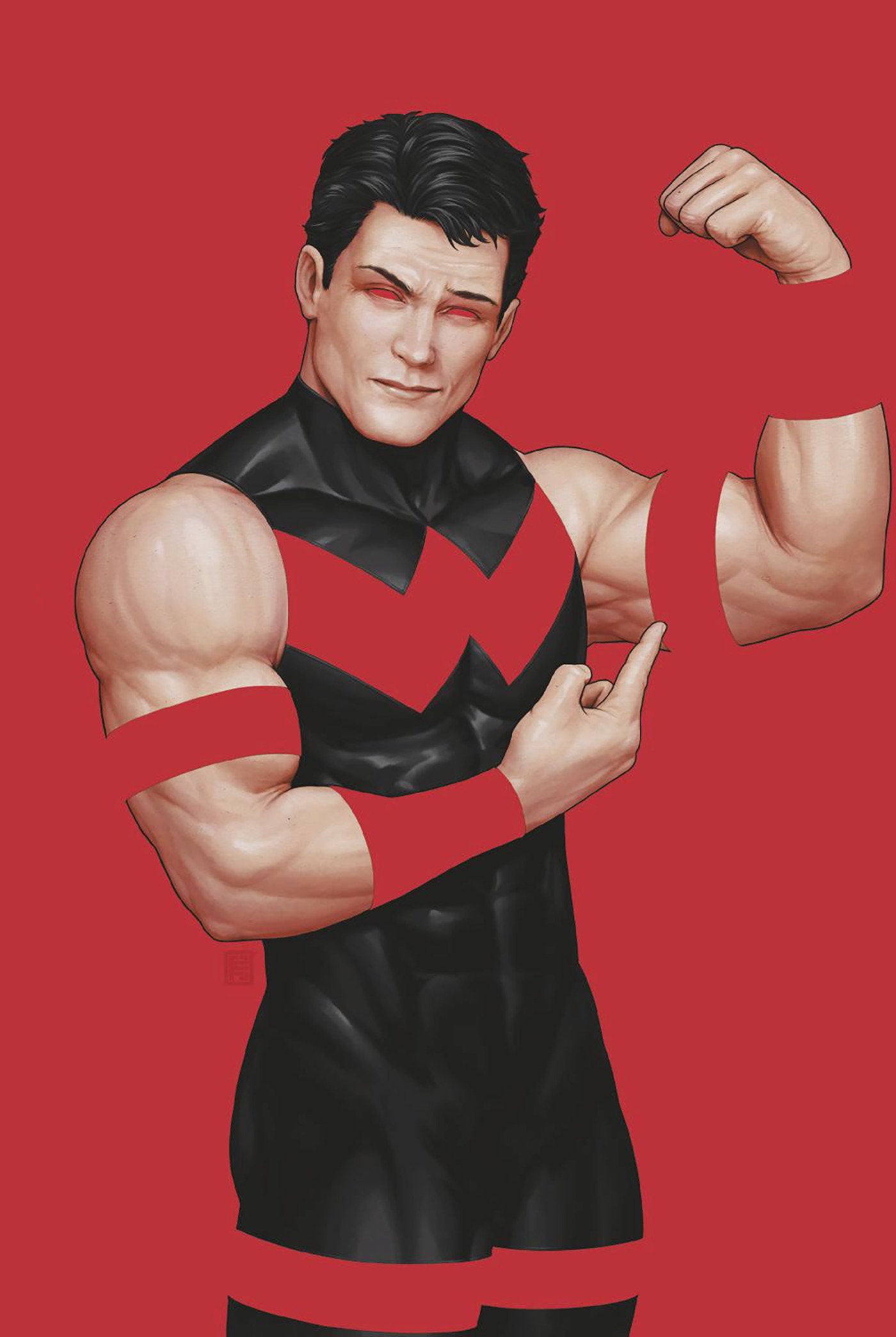 WEST COAST AVENGERS #7 JOHN TYLER CHRISTOPHER NEGATIVE SPACE VIRGIN VARIANT