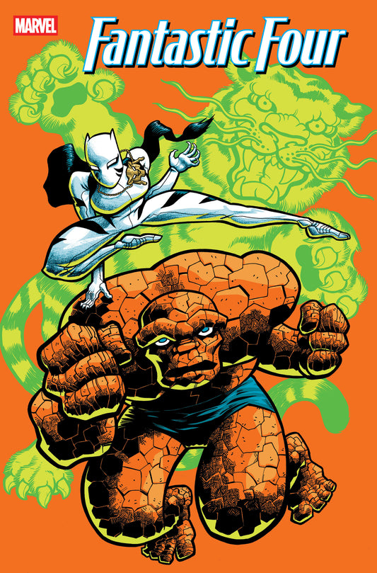 Fantastic Four #4 J. Gonzo White Tiger Team Up Variant