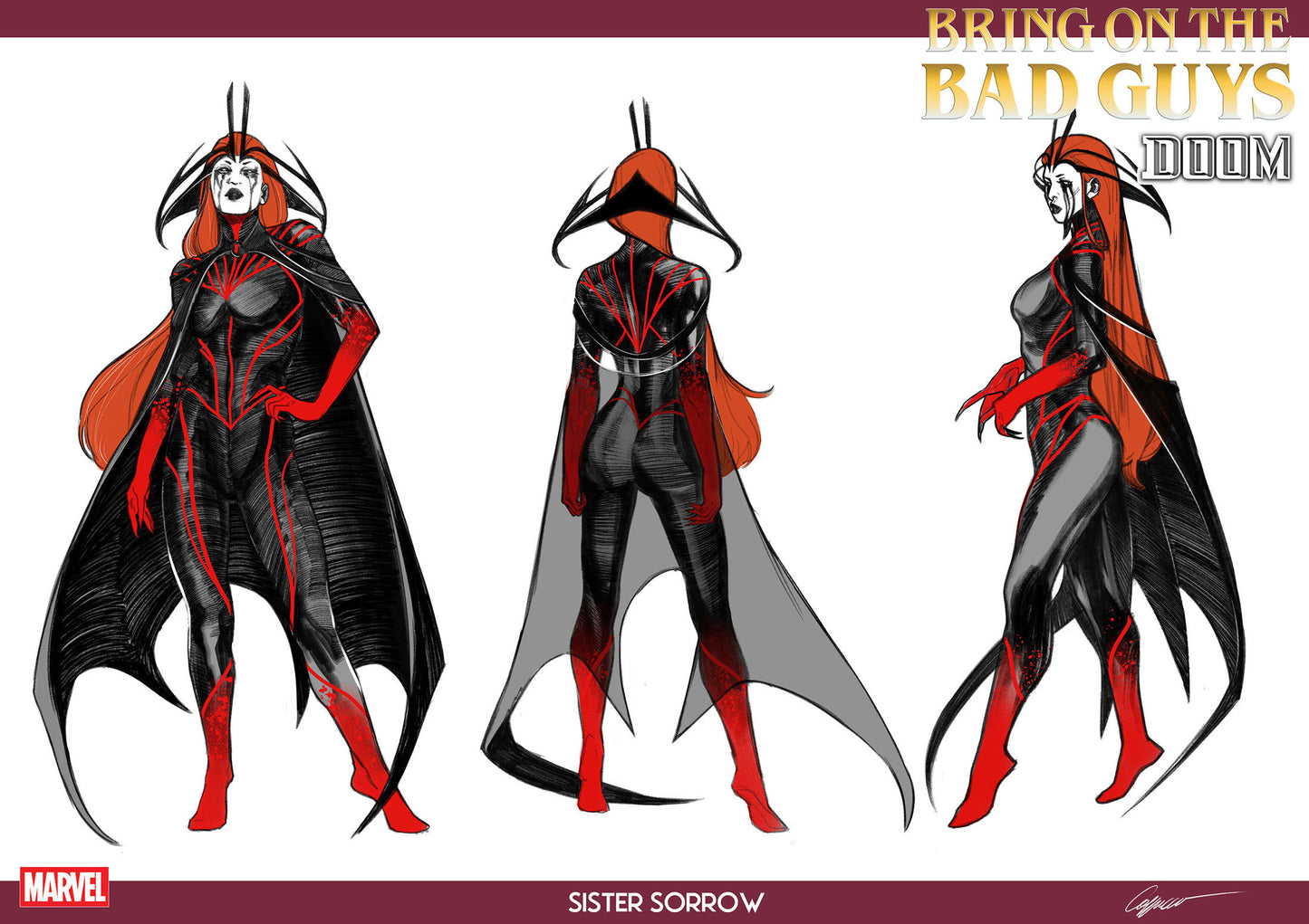 BRING ON THE BAD GUYS: DOOM #1 ALESSANDRO CAPPUCCIO DESIGN VARIANT [1:10]