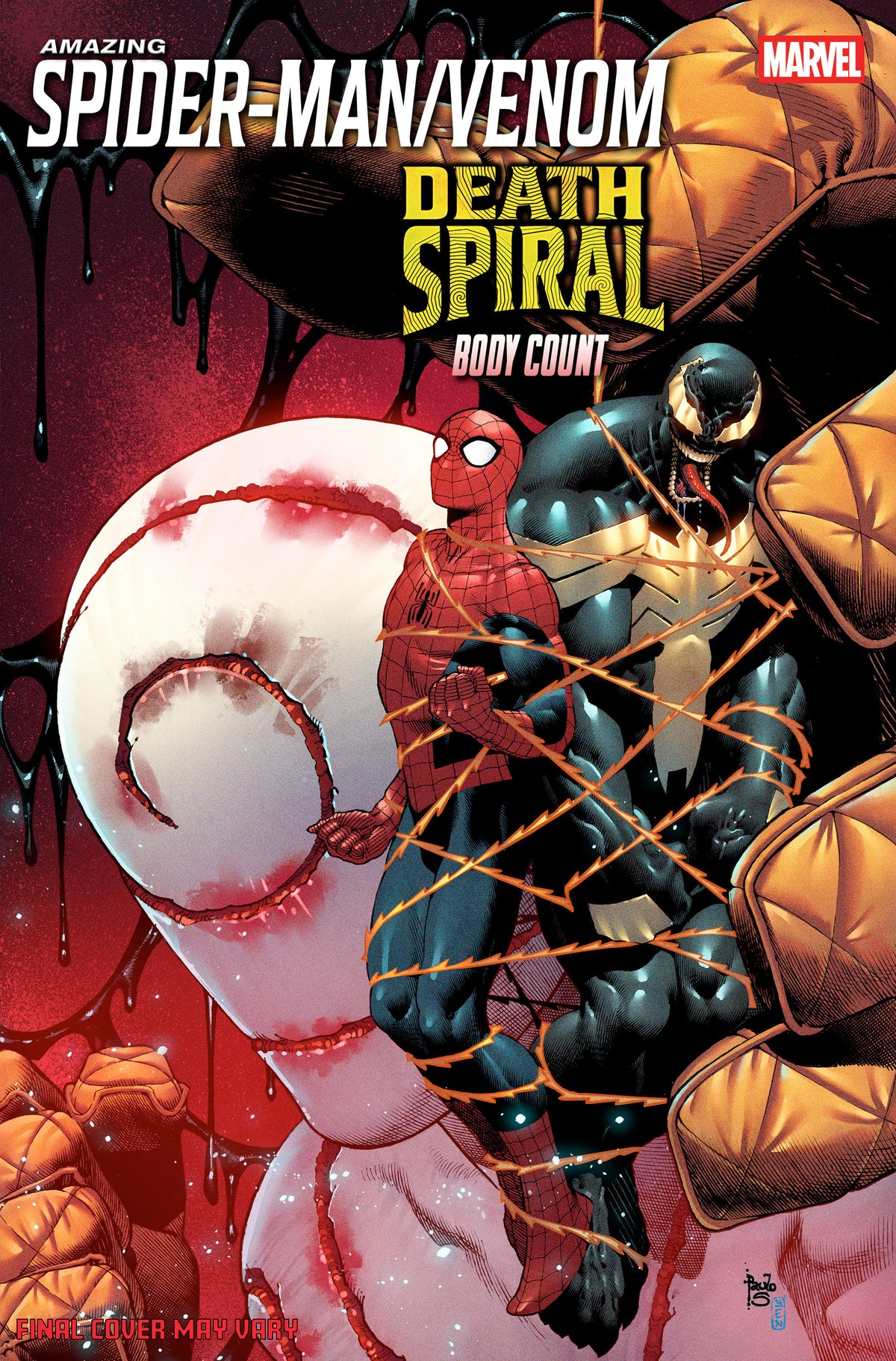 Amazing Spider-Man/Venom: Death Spiral   Body Count #1 Paulo Siqueira Variant [Ds]