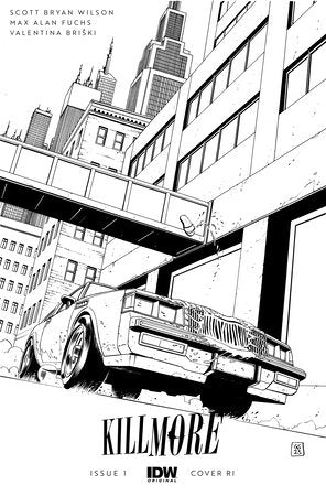 Kill More #1 Variant RI (10) (Sudzuka B&W)