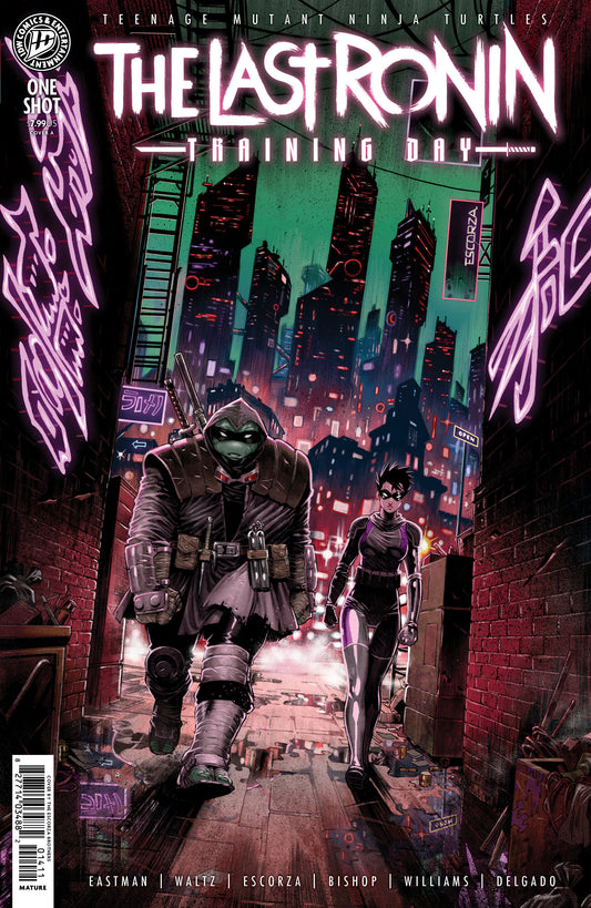 Teenage Mutant Ninja Turtles: The Last Ronin  Training Day Cover A (Escorza Brothers)