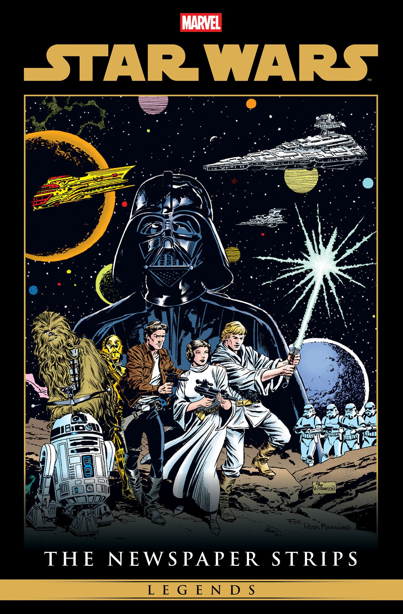 Star Wars Legends: The Newspaper Strips Omnibus Al Williamson Early Adventures Cover
