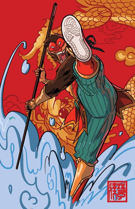 BATMAN AND ROBIN #9 CVR D ERICA HENDERSON MONKEY PRINCE AAPI MONTH CARD STOCK VAR