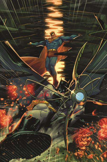 BATMAN SUPERMAN WORLDS FINEST 2024 ANNUAL #1 (ONE SHOT) CVR C JAMAL CAMPBELL CARD STOCK VAR