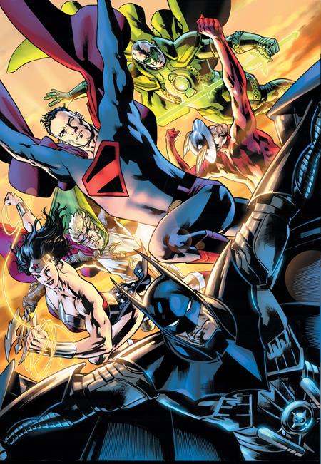 BATMAN SUPERMAN WORLDS FINEST #21 CVR B BRYAN HITCH CARD STOCK VAR