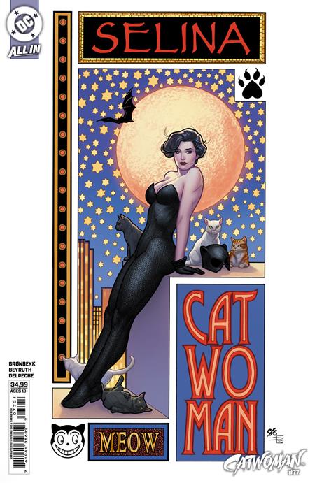 CATWOMAN #77 CVR B FRANK CHO CARD STOCK VAR