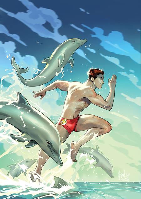 FLASH #12 CVR E MIRKA ANDOLFO SWIMSUIT CARD STOCK VAR
