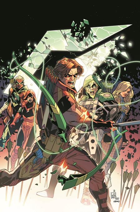 GREEN ARROW #17 CVR B SEAN IZAAKSE CARD STOCK VAR
