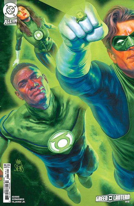 GREEN LANTERN #18 CVR B MARK SPEARS CONNECTING CARD STOCK VAR
