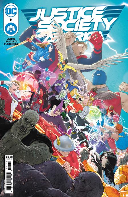 JUSTICE SOCIETY OF AMERICA #11 (OF 12) CVR A MIKEL JANIN (RES)