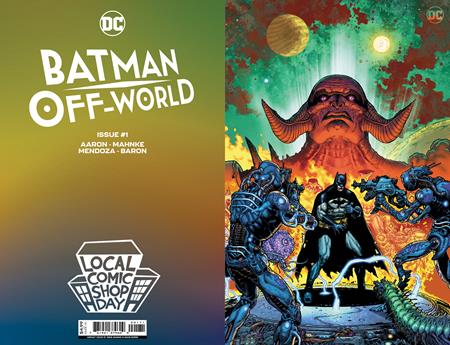 LCSD BATMAN OFF-WORLD #1 (OF 6) DOUG MAHNKE VIRGIN VAR