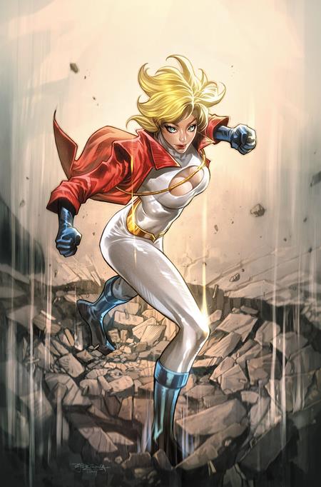POWER GIRL #12 CVR C STEPHEN SEGOVIA CARD STOCK VAR