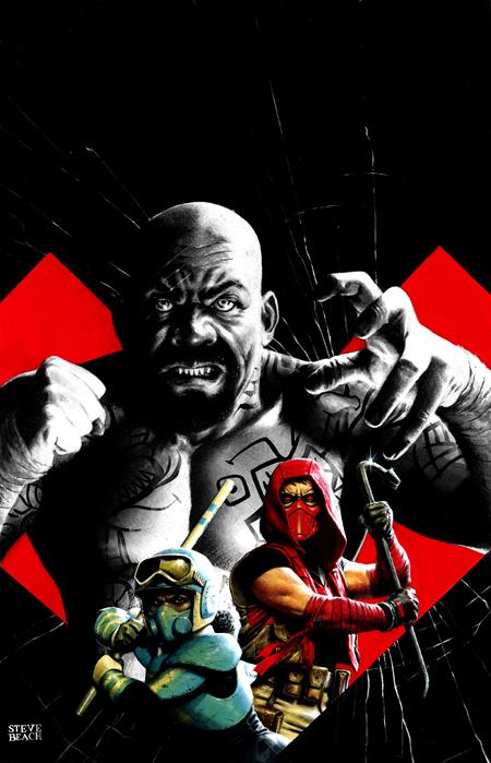 RED HOOD THE HILL #4 (OF 6) CVR B STEVE BEACH CARD STOCK VAR
