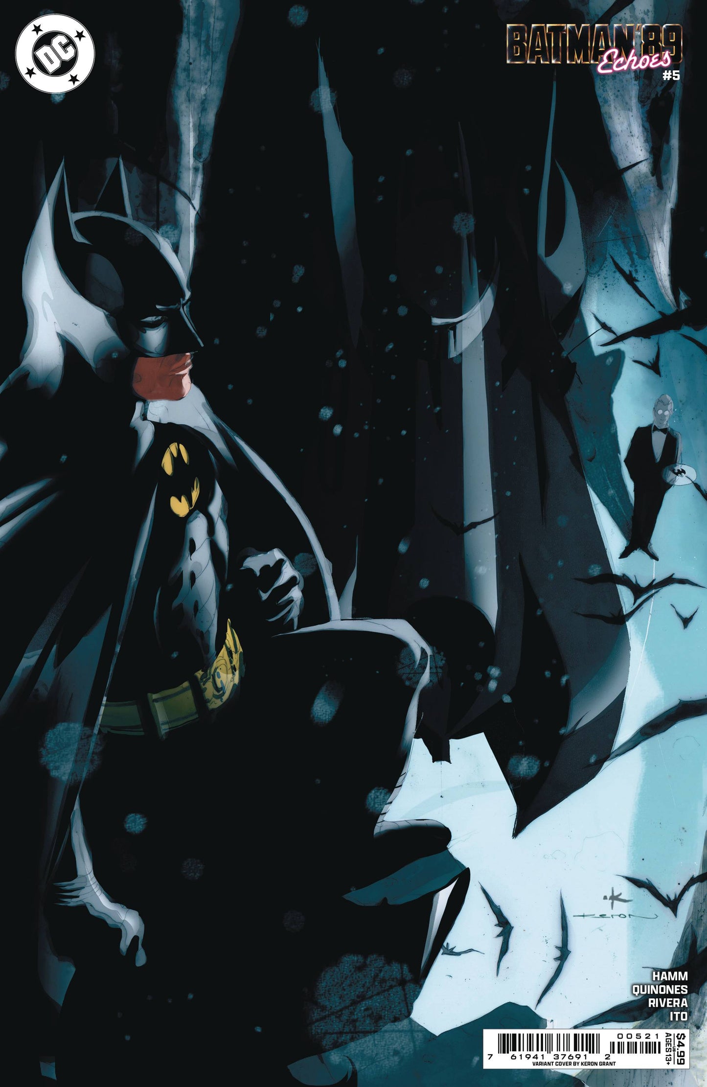 BATMAN 89 ECHOES #5 (OF 6) CVR B KERON GRANT CARD STOCK VAR Previously FOCd on 9/2/24