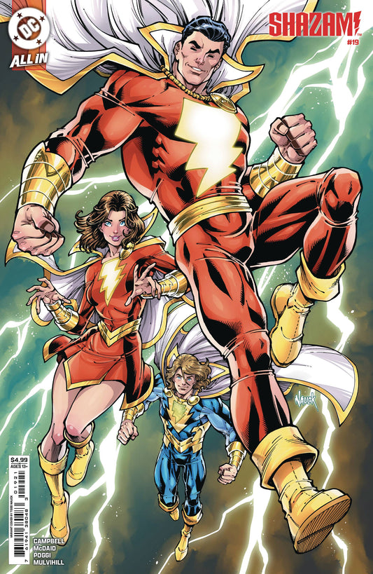 SHAZAM #19 CVR B TODD NAUCK CARD STOCK VAR