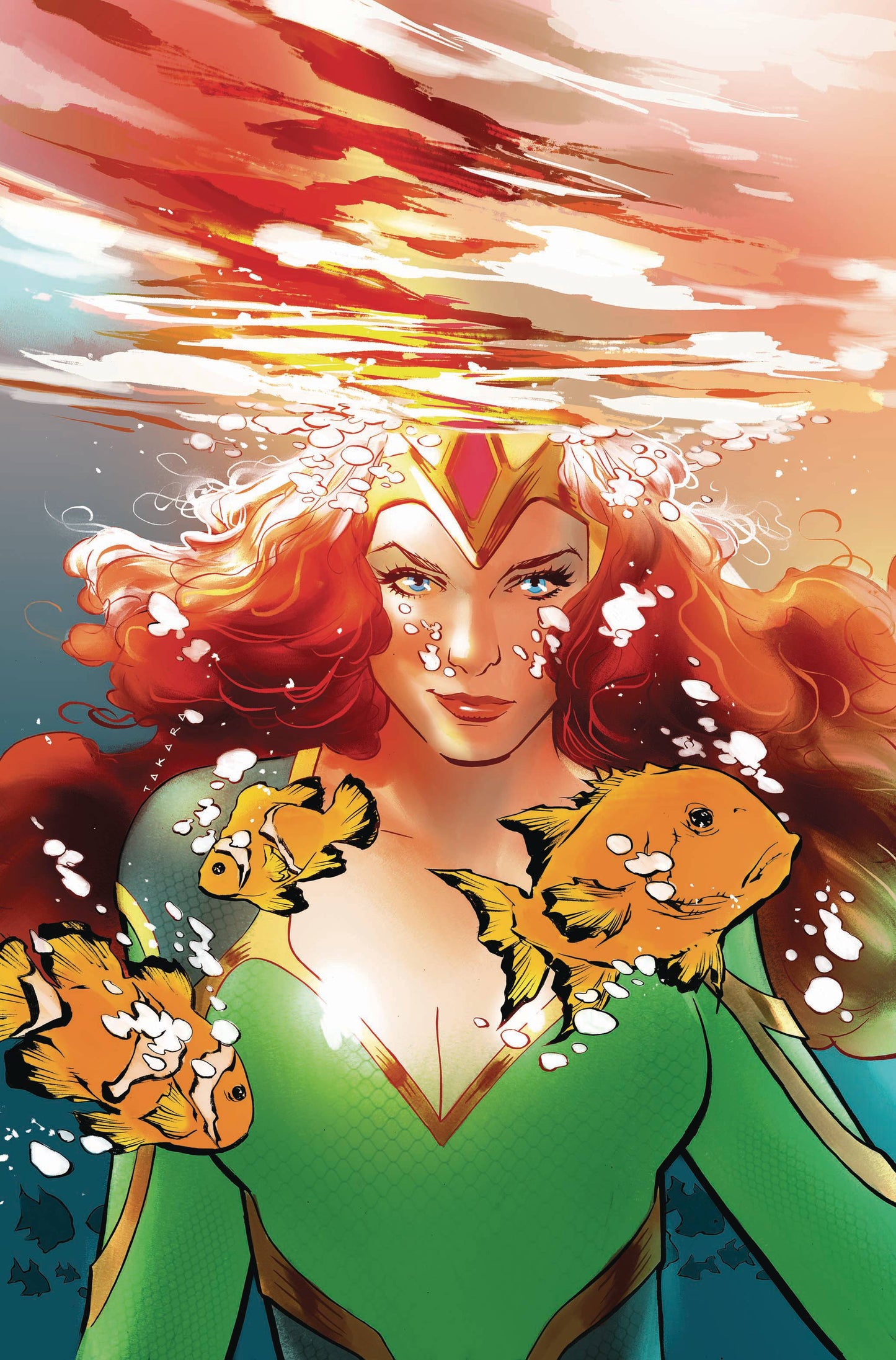 AQUAMAN #2 CVR B MARCIO TAKARA CARD STOCK VAR
