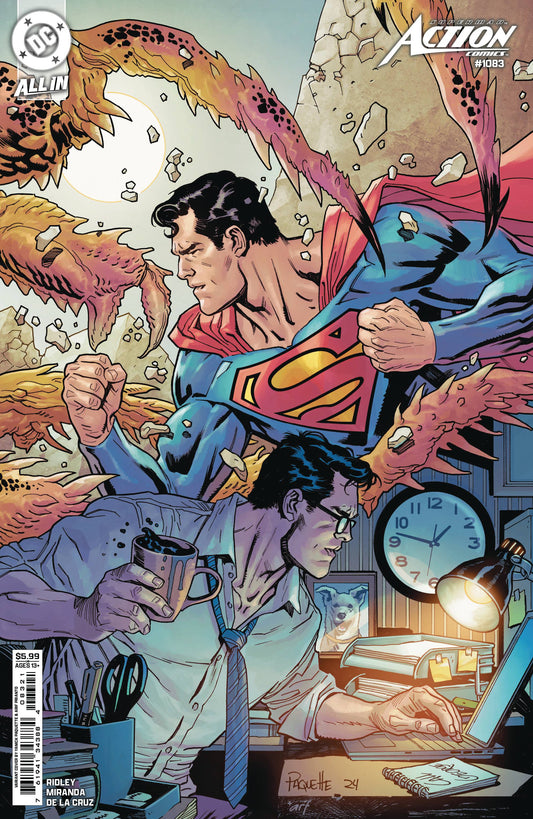 ACTION COMICS #1083 CVR B YANICK PAQUETTE CARD STOCK VAR