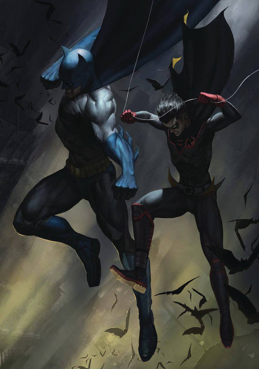 BATMAN AND ROBIN #18 CVR C AARON BARTLING CARD STOCK VAR