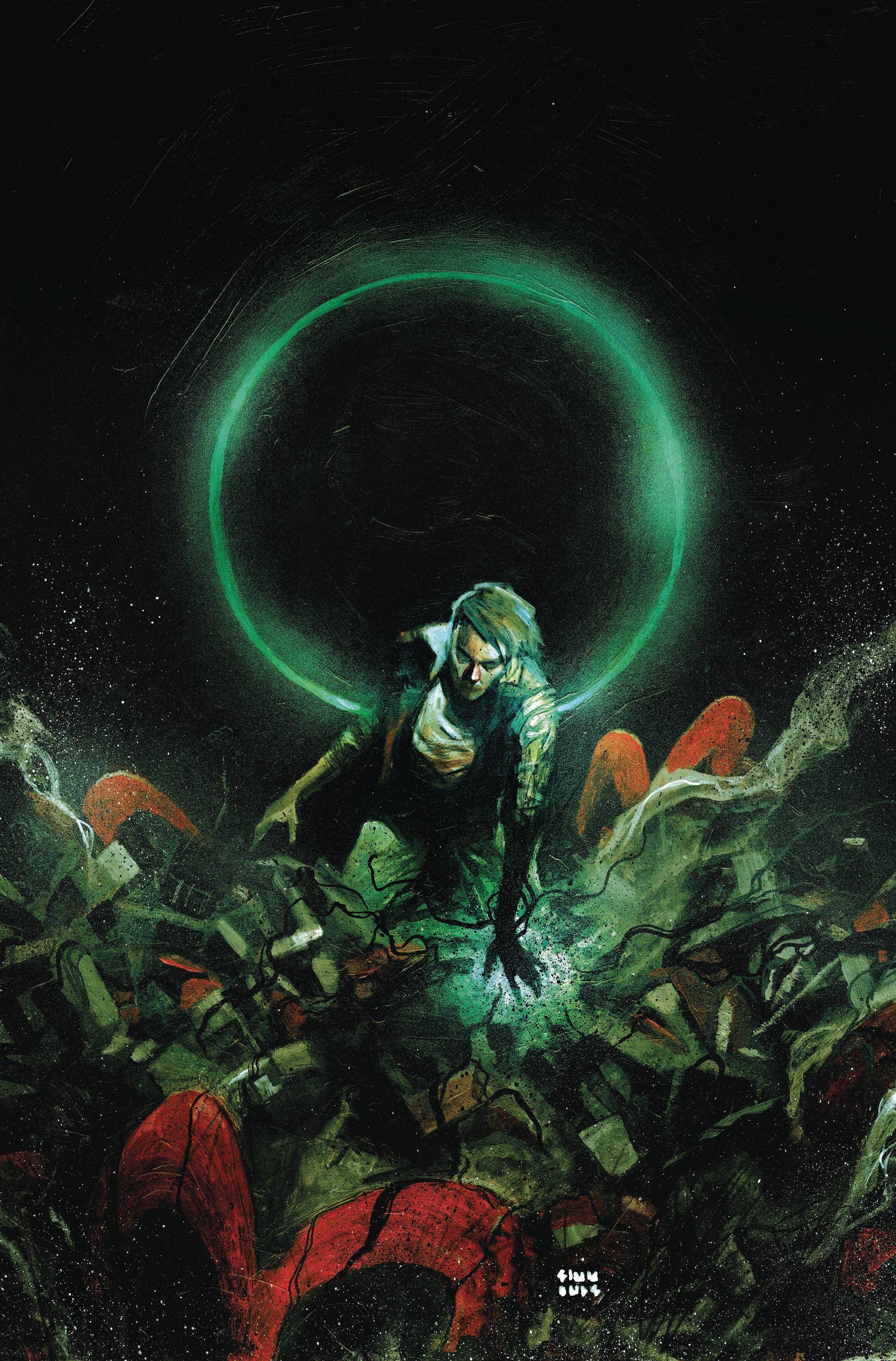 ABSOLUTE GREEN LANTERN #1 CVR C ESAD RIBIC CARD STOCK VAR
