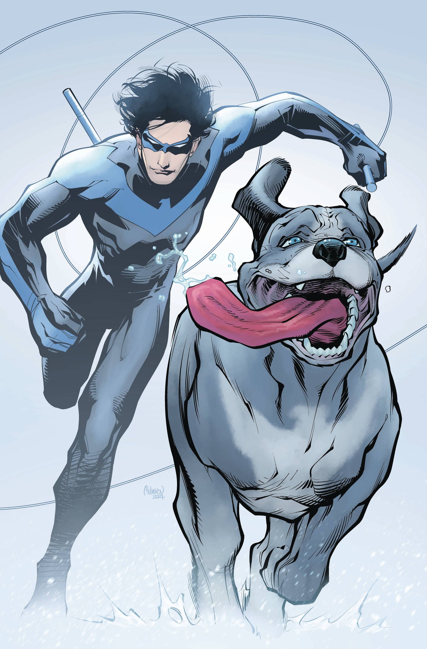 NIGHTWING #124 CVR C GLEB MELNIKOV CARD STOCK VAR