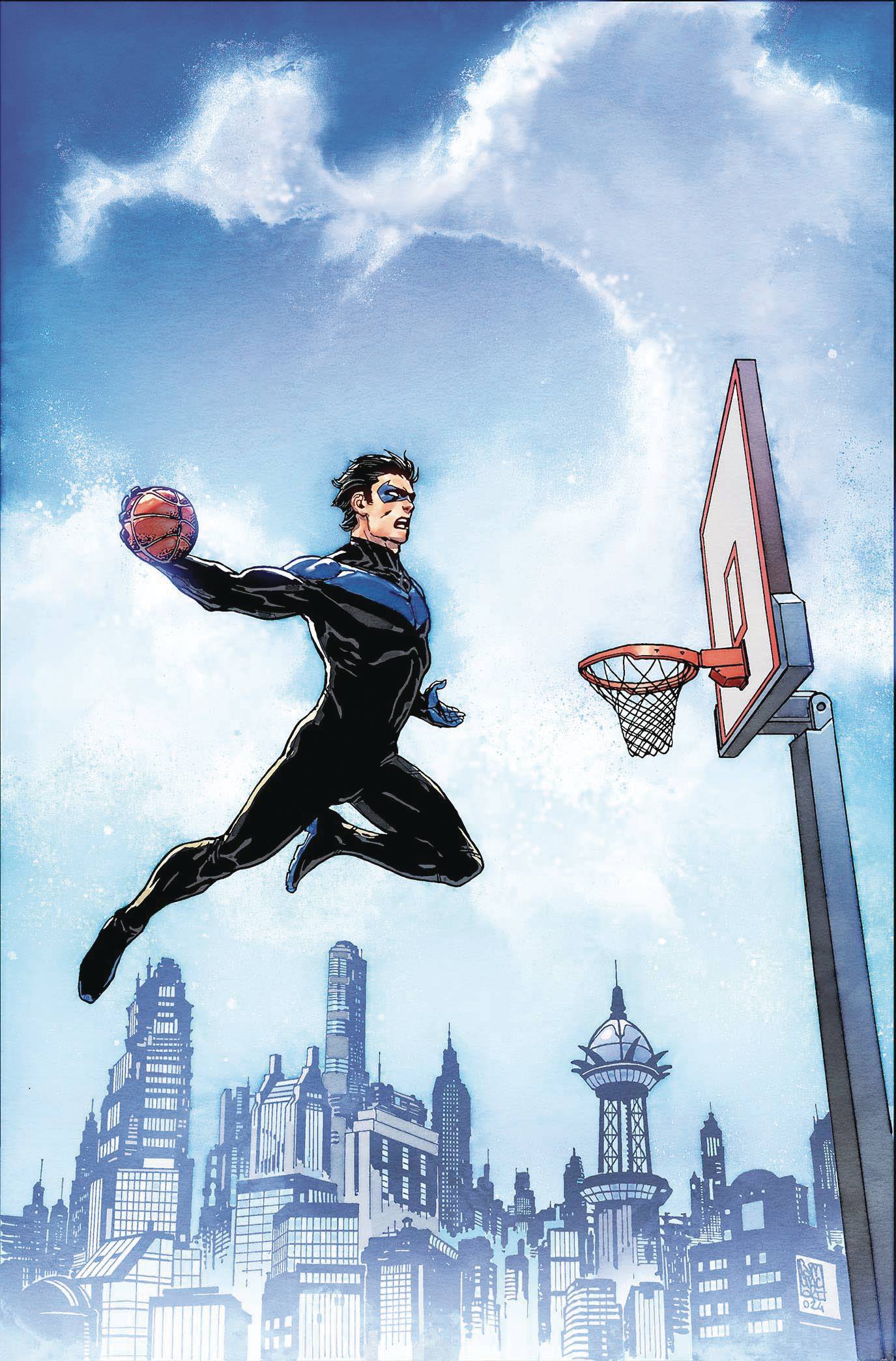 NIGHTWING #124 CVR D GIUSEPPE CAMUNCOLI COURTSIDE CARD STOCK VAR