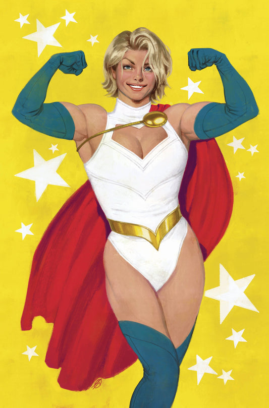 POWER GIRL #19 CVR B DAVID TALASKI CARD STOCK VAR