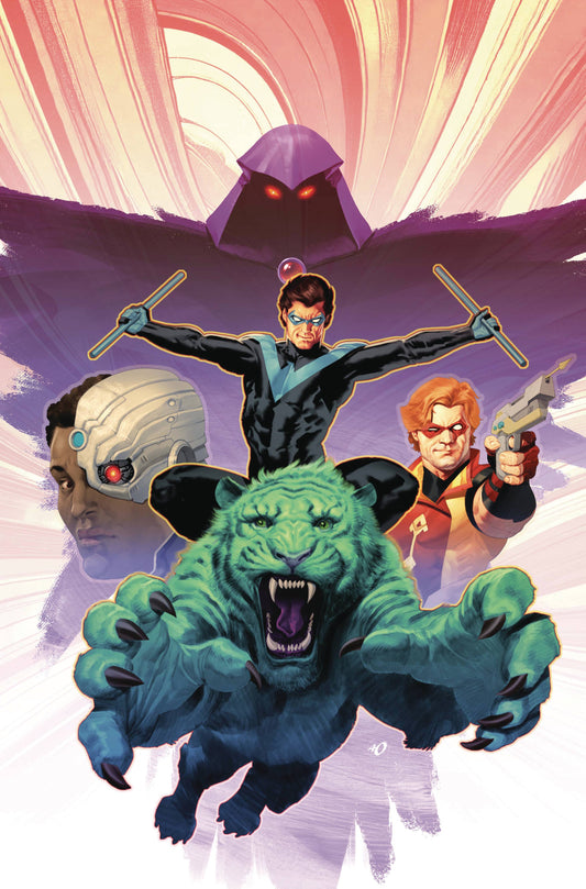 TITANS #21 CVR B ARIEL OLIVETTI CARD STOCK VAR