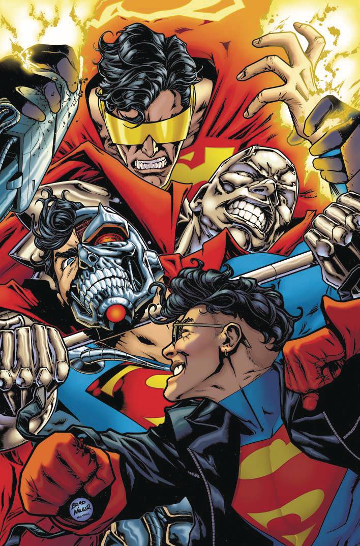 SUPERMAN #25 CVR E BRAD WALKER CARD STOCK VAR