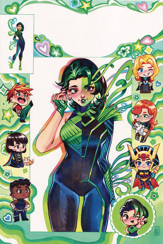 BIRDS OF PREY #20 CVR C RIAN GONZALES CARD STOCK VAR