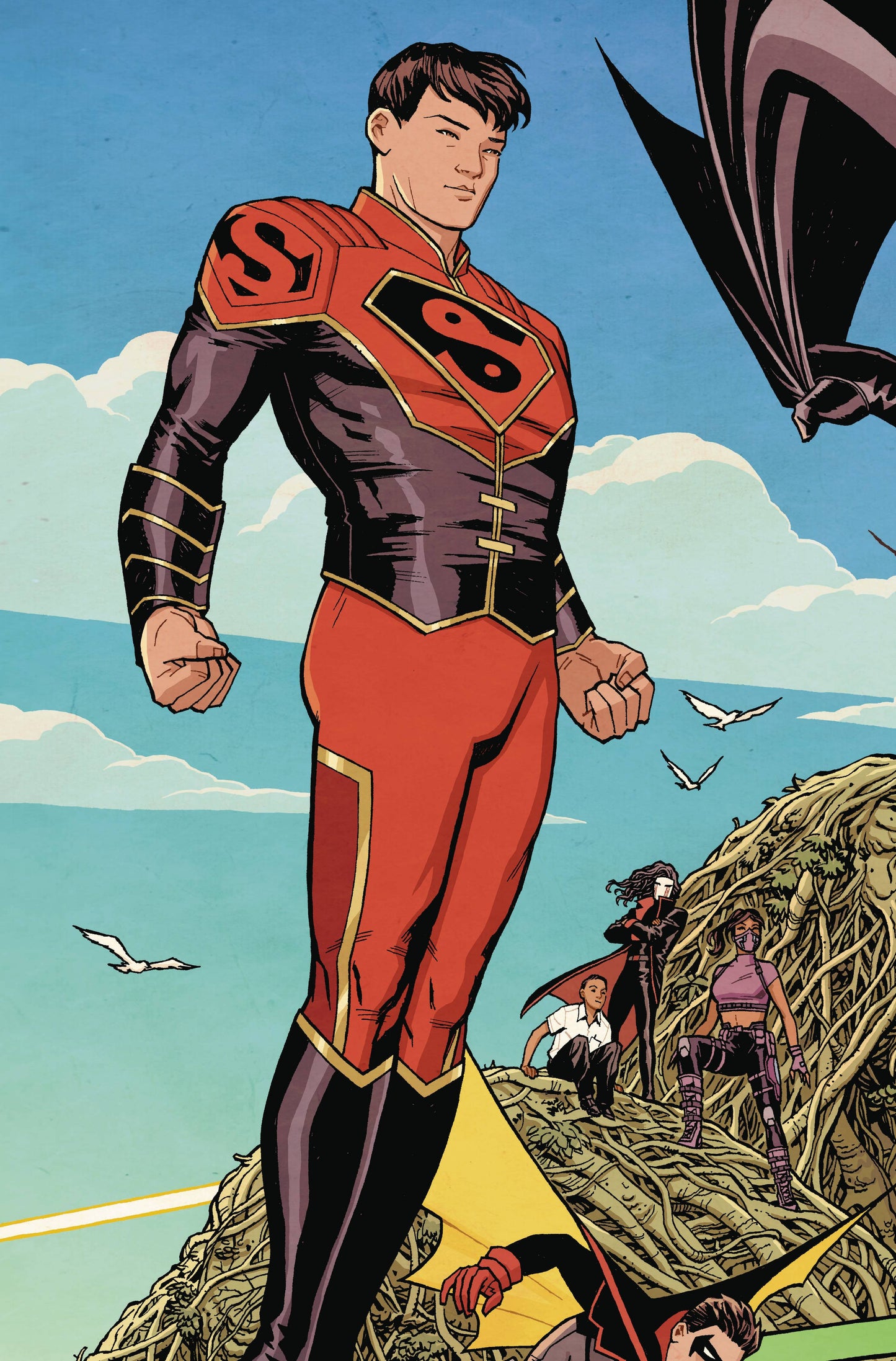 ACTION COMICS #1086 CVR D CLIFF CHIANG AAPI HERITAGE MONTH CONNECTING CARD STOCK VAR