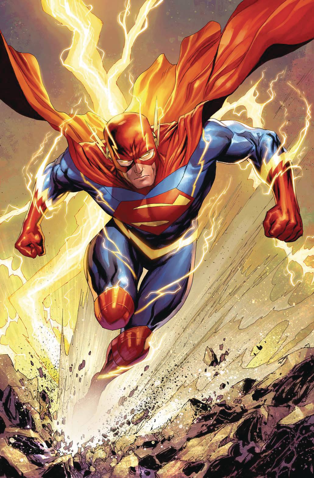 FLASH #21 CVR D TYLER KIRKHAM SUPERSMASH-UP CARD STOCK VAR