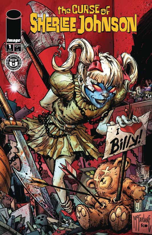 SPAWN THE CURSE OF SHERLEE JOHNSON #1 CVR B TODD MCFARLANE VAR