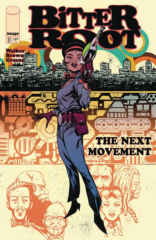 BITTER ROOT THE NEXT MOVEMENT #3 (OF 5) CVR A SANFORD GREENE CONNECTING (MR)