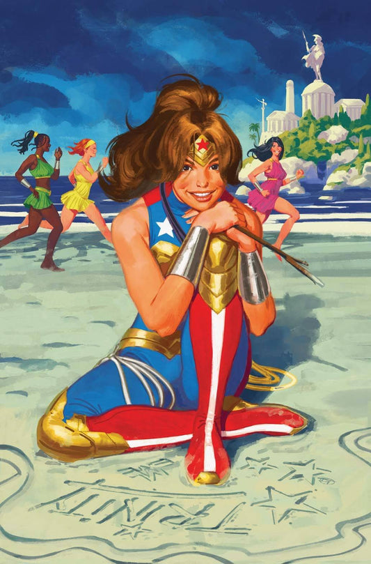 TRINITY DAUGHTER OF WONDER WOMAN #1 (OF 6) CVR B DAVID TALASKI CARD STOCK VAR