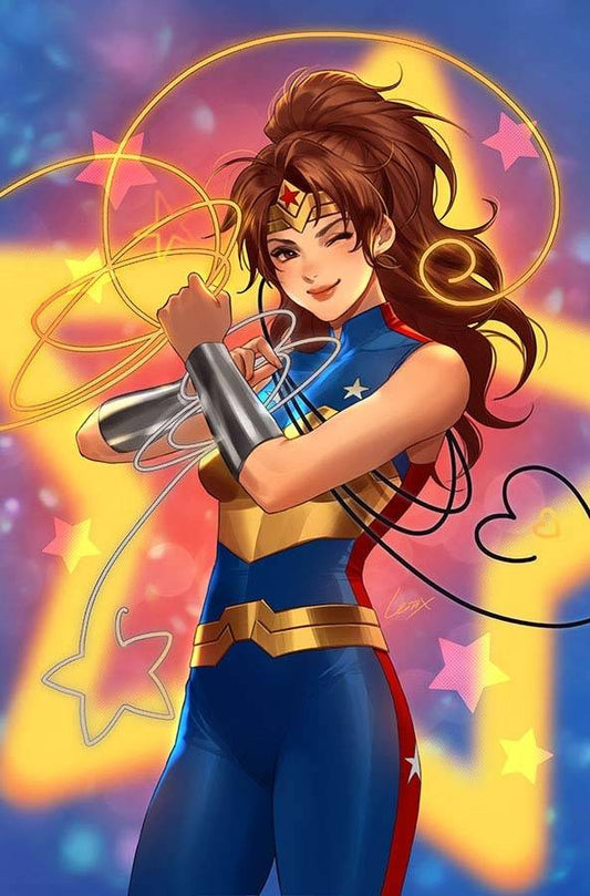 TRINITY DAUGHTER OF WONDER WOMAN #1 (OF 6) CVR E LESLEY LEIRIX LI FOIL VAR