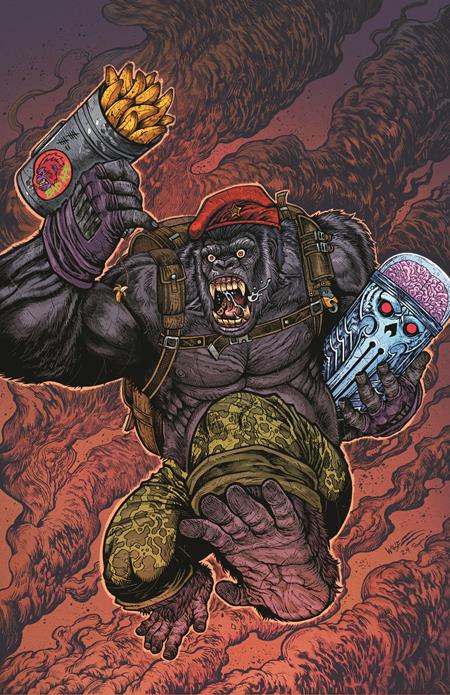 TITANS #10 CVR D MARIA WOLF APRIL FOOLS MONSIEUR MALLAH CARD STOCK VAR