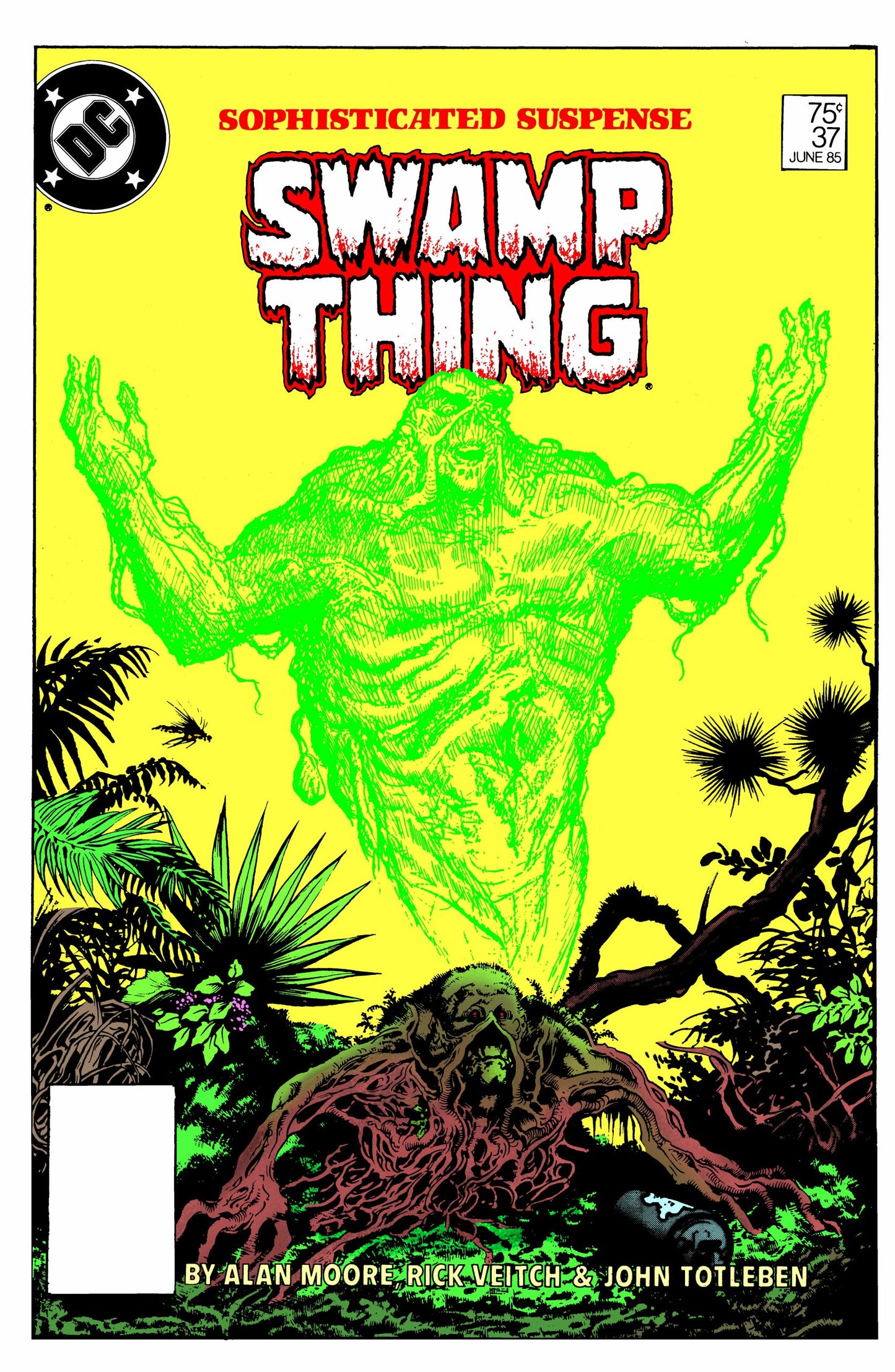 SAGA OF THE SWAMP THING #37 FACSIMILE EDITION CVR D STEPHEN R BISSETTE & JOHN TOTLEBEN FOIL VAR (MR)