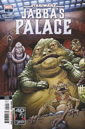 STAR WARS: RETURN OF THE JEDI - JABBA'S PALACE 1 TODD NAUCK 2ND PRINTING VARIANT
