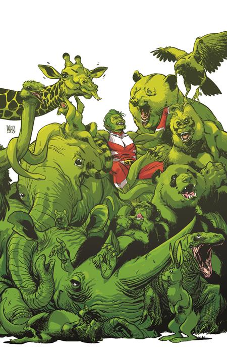 TALES OF THE TITANS #4 (OF 4) CVR B RAMON PEREZ CARD STOCK VAR