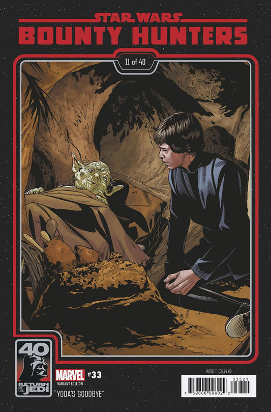 STAR WARS: BOUNTY HUNTERS 33 SPROUSE RETURN OF THE JEDI 40TH ANNIVERSARY VARIANT