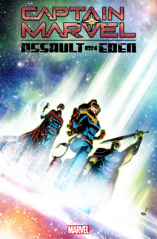 CAPTAIN MARVEL: ASSAULT ON EDEN 1 DAVID BALDEON VARIANT