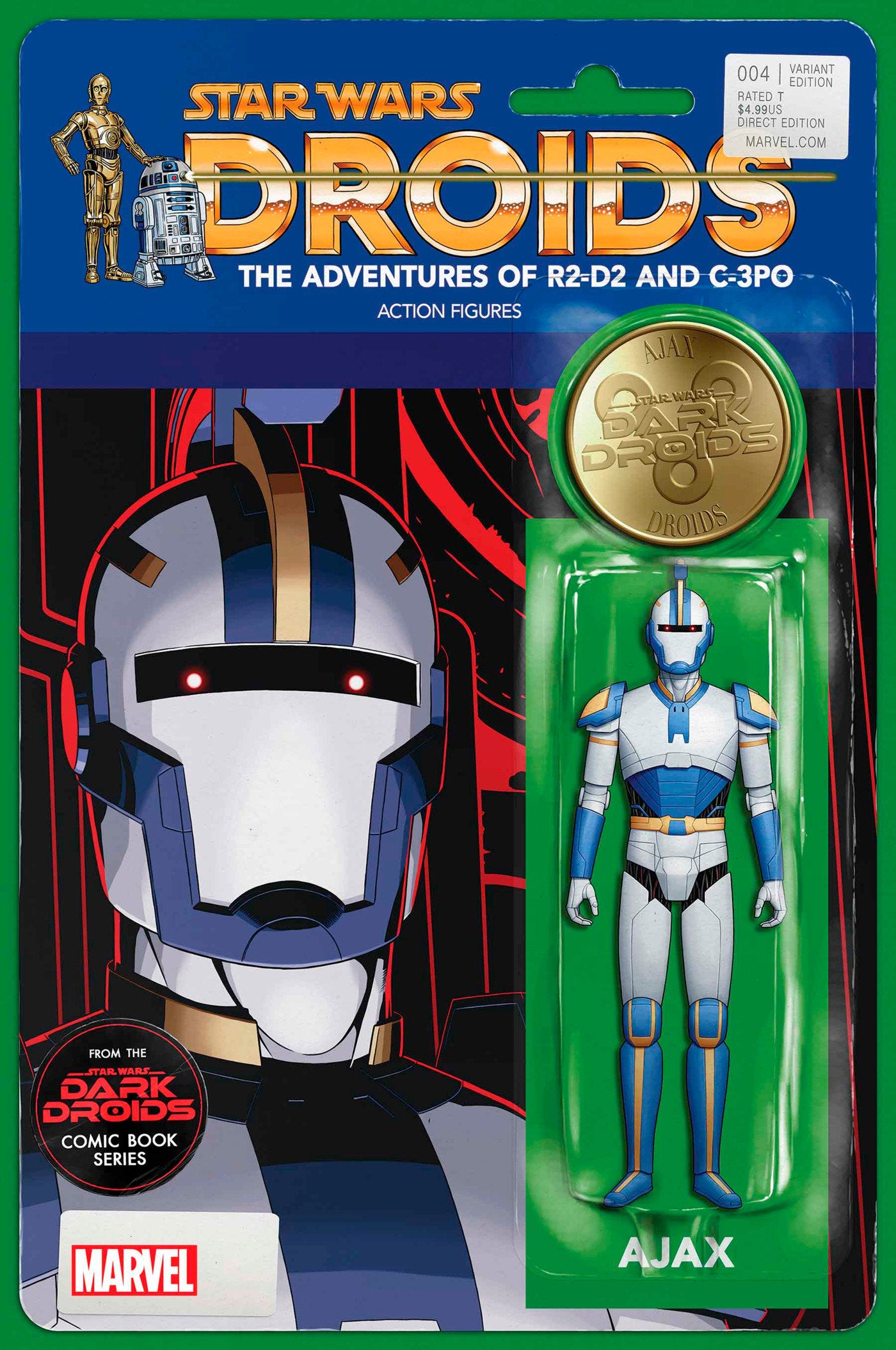 STAR WARS: DARK DROIDS - D-SQUAD 4 JOHN TYLER CHRISTOPHER ACTION FIGURE VARIANT [DD]