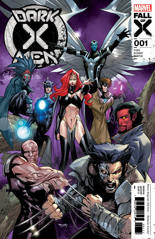 DARK X-MEN 1 STEPHEN SEGOVIA 2ND PRINTING VARIANT [FALL]